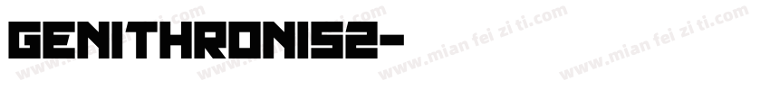 Genithronis2字体转换
