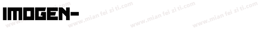 Imogen字体转换