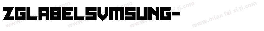 ZGlabelsvmsung字体转换