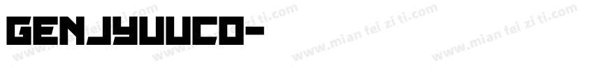 genjyuuco字体转换