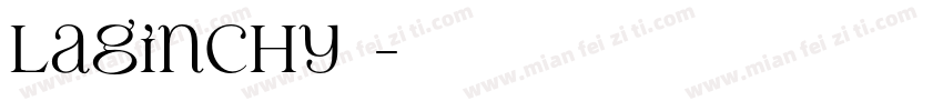 Laginchy字体字体转换