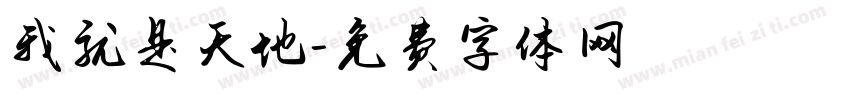 我就是天地字体转换