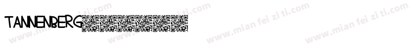 tannenberg字体转换