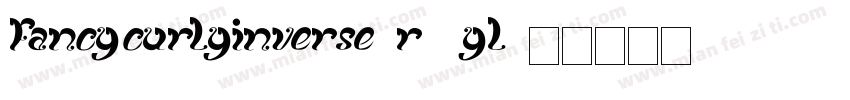 FancyCurlyInverse-r9yL字体转换
