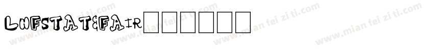 LHFStateFair字体转换