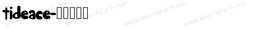 tideace字体转换