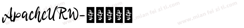 ApacheURW字体转换