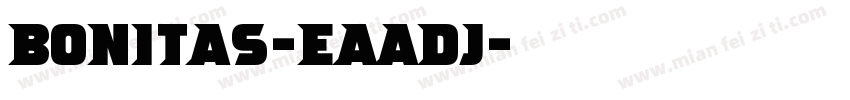 Bonitas-EaaDj字体转换