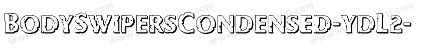 BodySwipersCondensed-ydL2字体转换