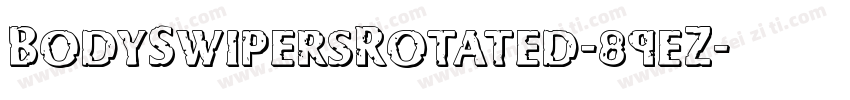 BodySwipersRotated-89eZ字体转换