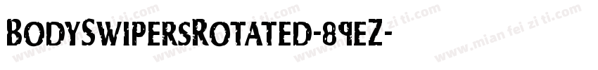 BodySwipersRotated-89eZ字体转换