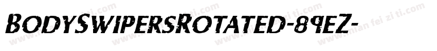 BodySwipersRotated-89eZ字体转换