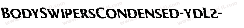 BodySwipersCondensed-ydL2字体转换