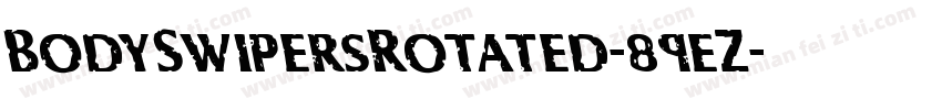 BodySwipersRotated-89eZ字体转换