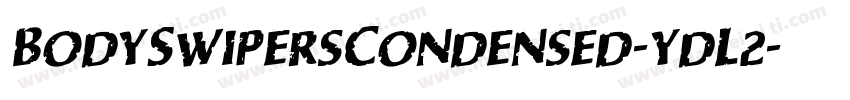 BodySwipersCondensed-ydL2字体转换