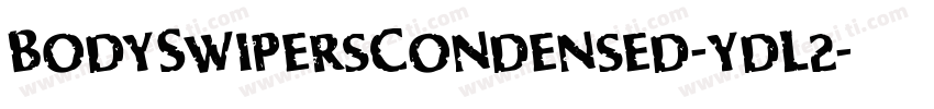 BodySwipersCondensed-ydL2字体转换