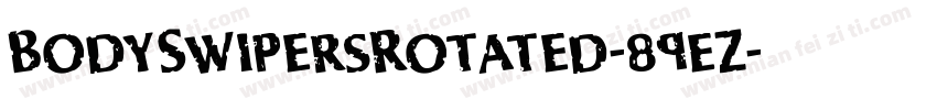 BodySwipersRotated-89eZ字体转换