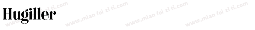 Hugiller字体转换