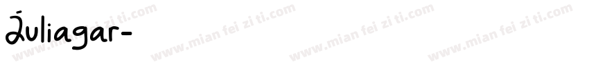 Juliagar字体转换