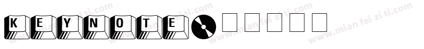keynote字体转换