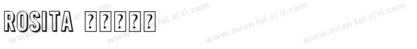 Rosita字体转换