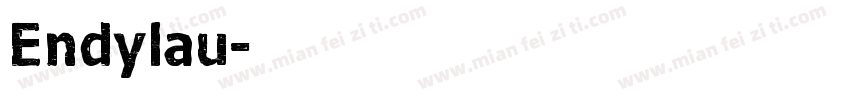 Endylau字体转换