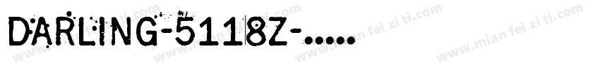 Darling-5118z字体转换