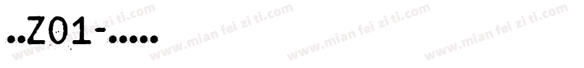 莞夏Z01字体转换