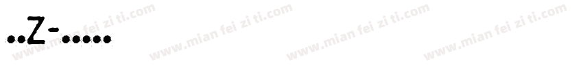 锐字z字体转换