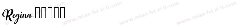 Regina字体转换