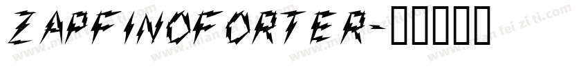 zapfinoforter字体转换