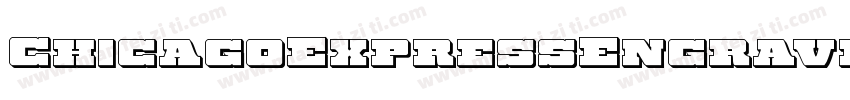 ChicagoExpressEngraved-eBPB字体转换