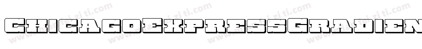 ChicagoExpressGradient-O4m3字体转换