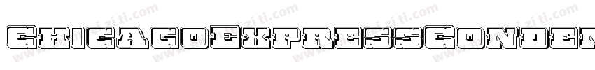 ChicagoExpressCondensed-omAz字体转换
