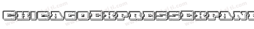 ChicagoExpressExpanded-alw9字体转换
