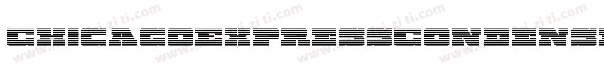 ChicagoExpressCondensed-omAz字体转换
