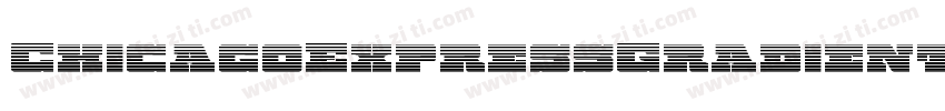 ChicagoExpressGradient-O4m3字体转换