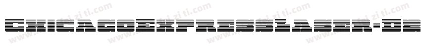 ChicagoExpressLaser-D2A0字体转换