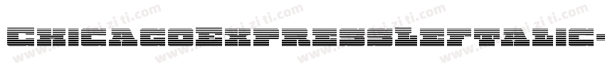 ChicagoExpressLeftalic-qPJ0字体转换