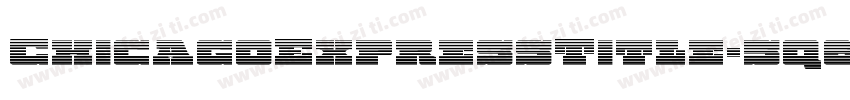 ChicagoExpressTitle-5q6j字体转换