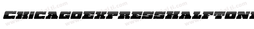 ChicagoExpressHalftoneItal-xepR字体转换