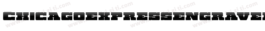 ChicagoExpressEngraved-eBPB字体转换