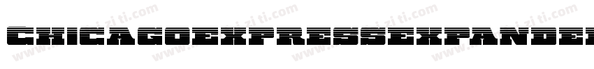 ChicagoExpressExpanded-alw9字体转换