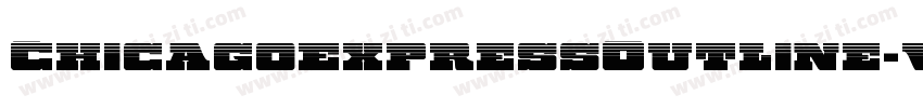 ChicagoExpressOutline-VZ5V字体转换
