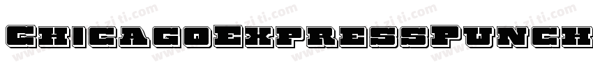 ChicagoExpressPunchItalic-jKJ7字体转换