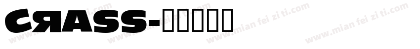 CRASS字体转换