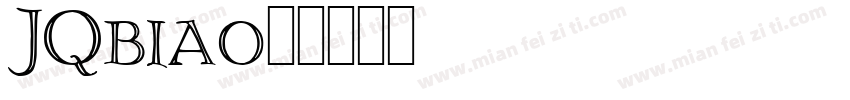 JQbiao字体转换