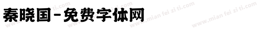 秦晓国字体转换