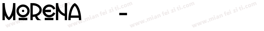 Morena字体字体转换