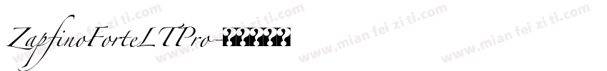 ZapfinoForteLTPro字体转换